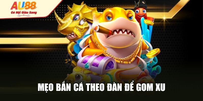 Mẹo bắn cá theo đàn để gom xu